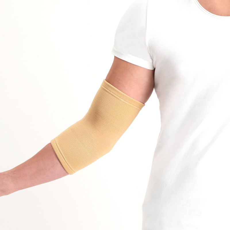 Dunimed Elbow Support (Black and Beige)