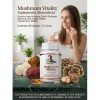 Mushroom Vitality 60cap 3balancepoints Energíaconcentración