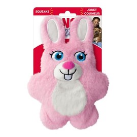 KONG Snuzzles Dog Toy, Plush Squeaker, Crinkle Sounds, Soft Durable Indoor Play (Bunny, Small)