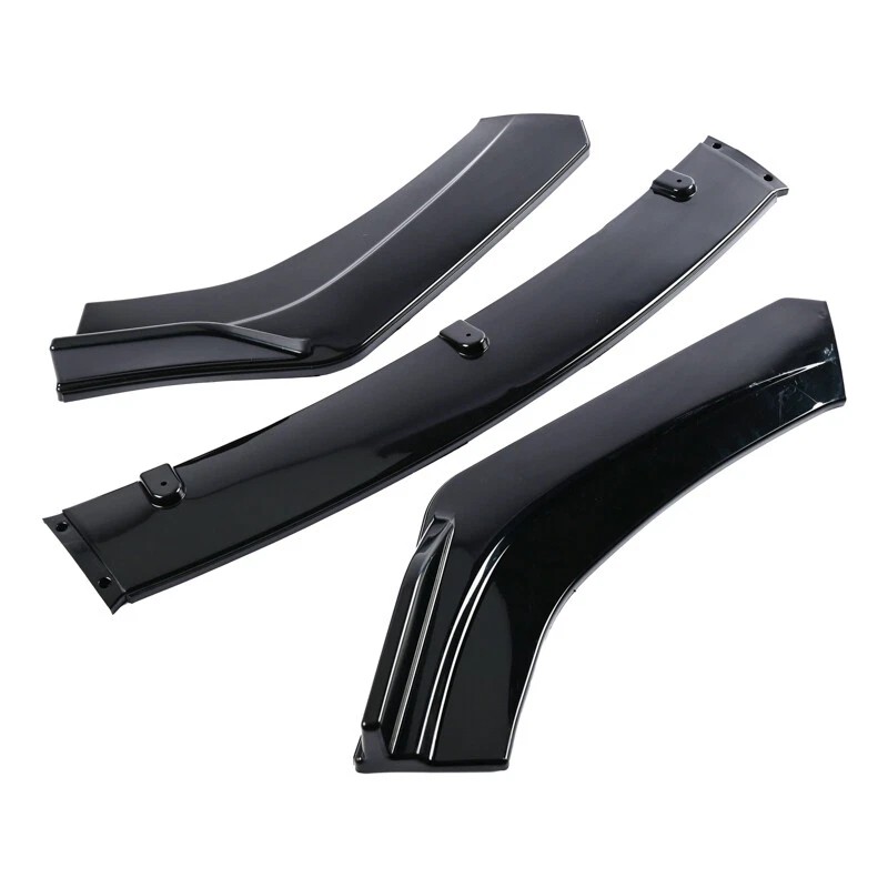 3PCS For Ford Fusion Mondeo 2013-2016 Front Bumper Lip Splitter