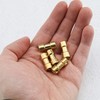 Pack of 5 Brass Shaft Coupling, Coupling Connector Sleeve, Shaft