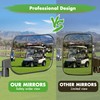 10L0L Golf Cart Mirrors with Turn Signal Side Rear View