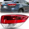 Outer Right Side LED Taillight Assembly For 2017-2019 Toyota Highlander