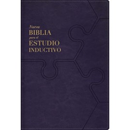 NBLA, Nueva Biblia para el estudio inductivo, Leathersoft, Interior a dos colores, Morado, Comfort Print