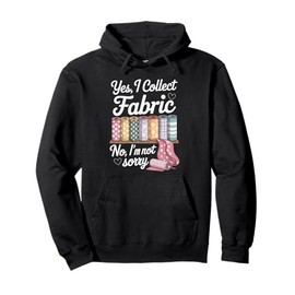 Funny Quilting Sewing Knitting Outfit for Quilter Sewer Pullover Hoodie