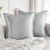 Vielit Set of 2 Satin Pillowcases, 80 x 80 cm,