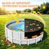 18 FT Round Pool Cover, Heavy Duty PE Waterproof Cover
