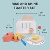 Mentari Toys - Rise and Shine Toaster Set - 10