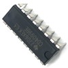 Juried Engineering CD4099BE CD4099 CMOS 8-Bit Addressable Latch IC Breadboard-Friendly