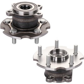 ECCPP Wheel Hub and Bearing Assembly Left Right Rear 512374 fit for Lexus Nx200T 2015-2017, for Lexus Nx300 2018-2019, for Lexus N 5 Lugs Wheel Bearing Hubs ABS with Tone Ring Sensor 2pcs
