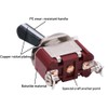 Twidec/Heavy Duty Rocker Toggle Switch 16A 250V SPST 2 Position