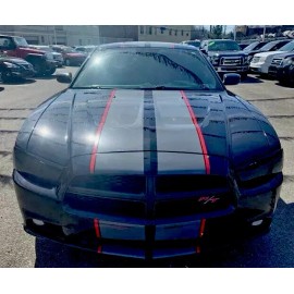 Houseofgrafx Two Color Dual Racing Rally Stripe Stripes decals fits any Year Dodge Charger