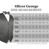 Men's 2pc Solid Tuxedo Vest Bowtie Set-50-A-Black-L