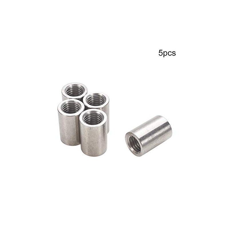 MroMax M14 x 20 x 30mm Threaded Round 304 Stainless