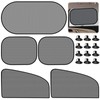 Baby Car Sun Protection, Pack of 5 Car Window Sun