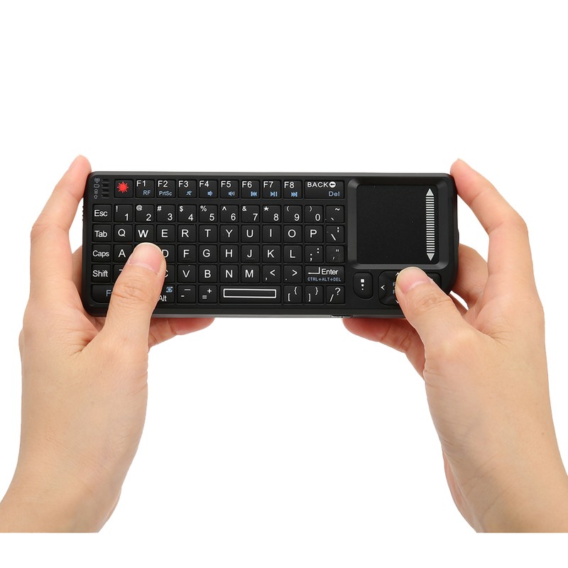 Wireless Mini Keyboard K808 Neutral Founctional 2.4G Mouth Touchpad Floating
