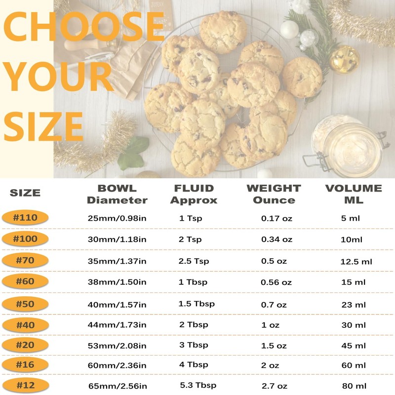 Extra Mini Cookie Scoop for Baking, 1 tsp / 5