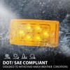 ALLGOOD LED Top Roof Running Cab Marker Light Rectangle Cab