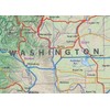 Washington State Map - 23.3 x 16.5 inches – Paper