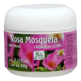 Crema Rosa Mosqueta Concha Nácar Hidrata Estrías Arrugas Todo Tipo De Piel Día/noche
