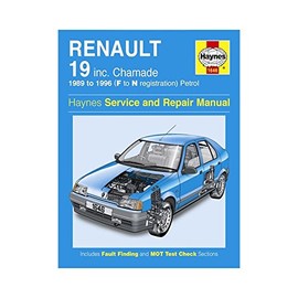Renault 19 Petrol (89 - 96) Haynes Repair Manual (Paperback)