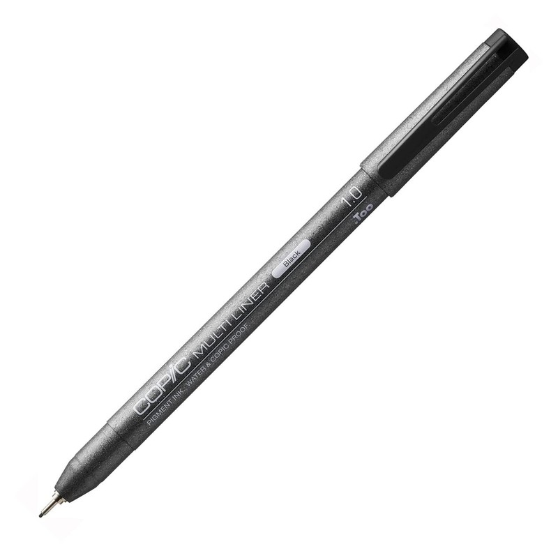 Too Multi Liner Pen, Black, 0.04 inch (1.0 mm), Bulk