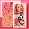 SANIYE Pure Mineral Rubor en Polvo Compacto Textura Ultrafina Color