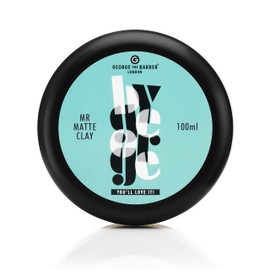George the Barber, Mr Matte Clay, Strong Hold Styling Matte Clay For Longer Hair, Made for Men