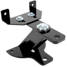 Kojem Universal Lawn and Garden Tractor Hitch 5" Rear Hitch Steel Powder Coated Black 3 Way