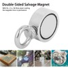 Salvage Magnet Deep Sea Double‑Sided Single Ring Maximum Load‑Bearing 176LBs