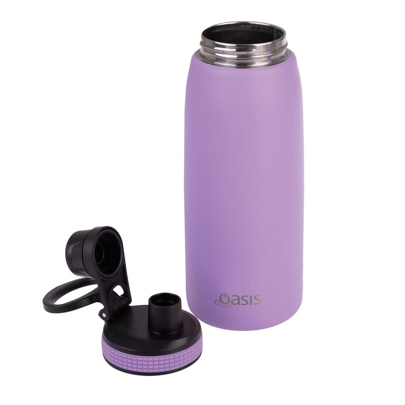 OASIS STAINLESS STEEL DOUBLE WALL INSULATED SPORTS BOTTLE WITH SCREW-CAP