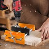 BLEKOO Upgraded 6.7 inch Self Centering Doweling Jig Kit, Drill