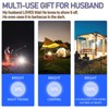 Neporal LITE Emergency Rechargeable Light Bulbs A19, Light Up to