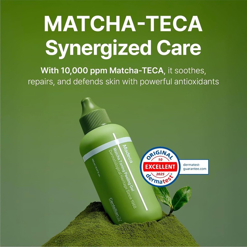 Centellian24 Madeca Matcha Toning Peeling Gel, Gel Exfoliante Tonificante, 150