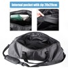 Tripod Bag 28in Case Foam Padded1680D Nylon Adjustable Shoulder Strap,