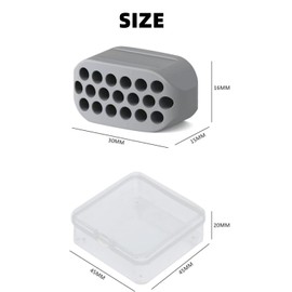 Silikon Jawline Trainer, 6 Stück Jawline Balls Jawline Exercise Doppelkinn Trainers für Übungen Gesichtsmuskeln Männer und Frauen