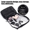 ACNCN Soft PU Leather Crossbody Shoulder Bag, Stylish Women's Multi-Pocket