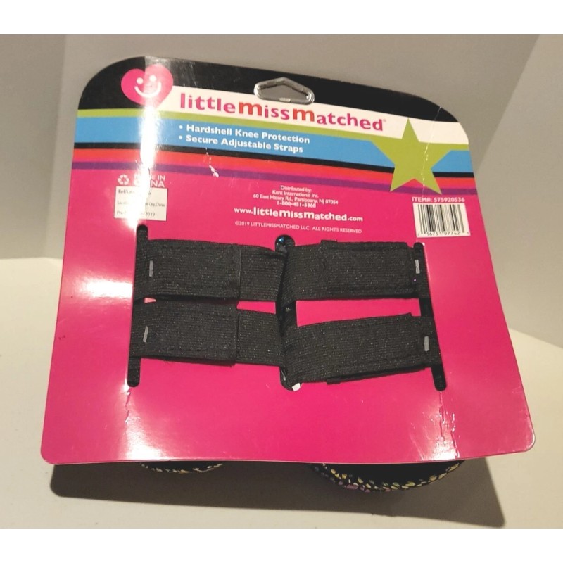 little miss MAGIC Sequin Knee & Elbow Pads Set Hardshell