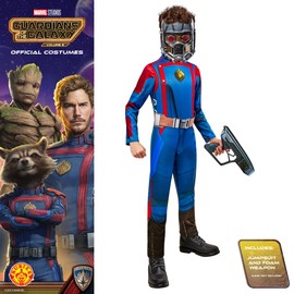 Rubie's 1000629XS Star-Lord Child Deluxe Kids Fancy Dress, Boys, Multi, 5-6 Years