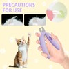 SNONESIY Cat Claw Cutter Cat Nail Clippers with Nail File