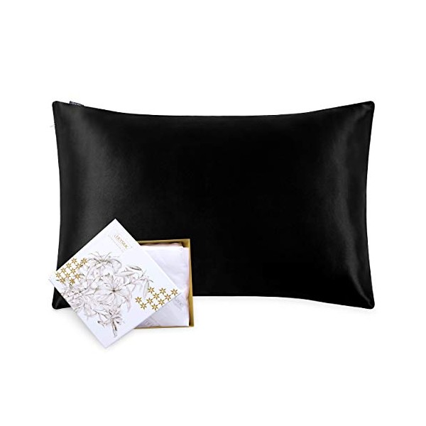 LilySilk Silk Pillowcase for Hair and Skin-100% Mulberry Silk 19