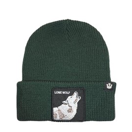 Goorin Bros. Unisex The Farm Cuffed Acrylic Beanie Hat, wolf green