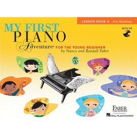 Faber Music My First Piano Adventure For The Young Beginner Lesson Bk A Pre-reading With Book/CD (Standard)