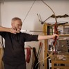 PMZ Recurve Bow and Arrow, 60" Wooden Takedown Hunting Bows