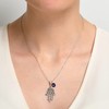 MYSTIC JEWELS By Dalia - Hamsa 925 Sterling Silver 7mm