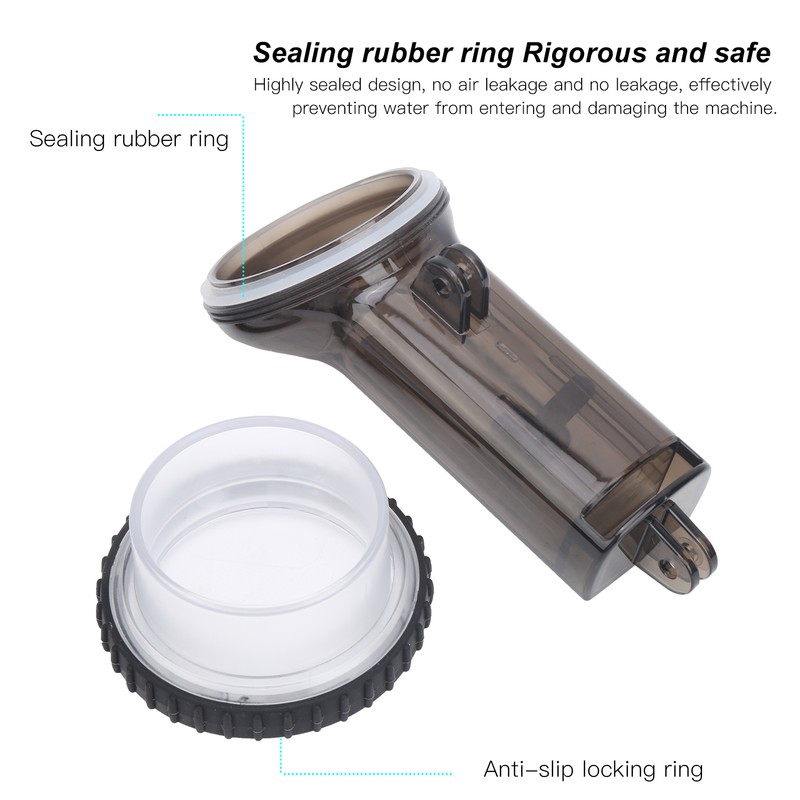 60M Waterproof Case Camera Protective Shell Underwater Diving Surfing for
