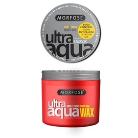 Morfose Ultra Aqua Wax 500 ml - Strong Hold for Braids, Locks and Twists, with Shine and Moisture