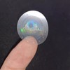 180pcs Crystal Hologram Tamper Proof Stickers high Security Labels Genuine