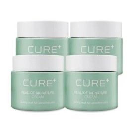 Kim Jeong-moon Aloe [Kim Jeong-moon Aloe] Cure Realaloe Signature Cream 55ml Skin Soothing 4 pcs. Ss (44355088) 1 pc. / [김정문알로에] 큐어 리알로에 시그니처 크림 55ml 피부진정 4개 Ss (44355088) 1개
