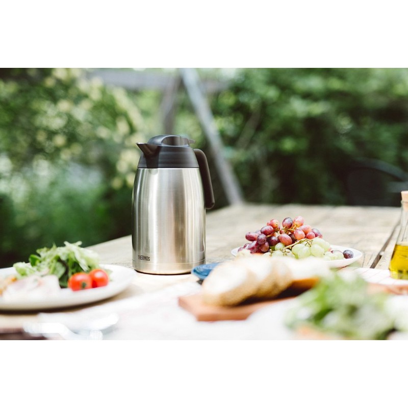Thermos Stainless Pot 1.5 L Stainless Brown THV-1501 SBW